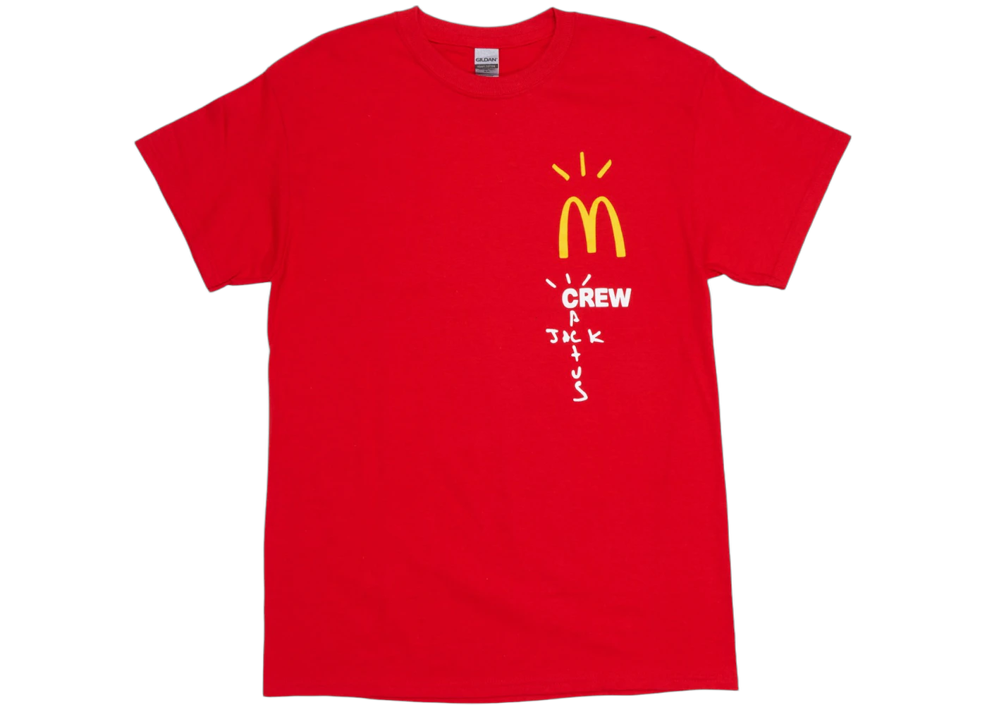 Travis Scott x McDonald's Crew T-Shirt Red