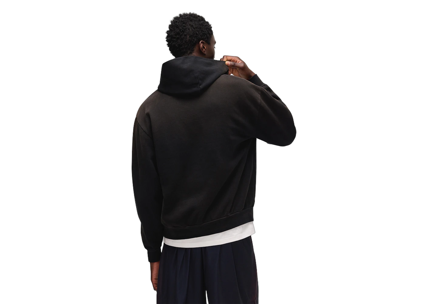 Travis Scott x Nike x FC Barcelona Spray Logo Hoodie Black - Sneak