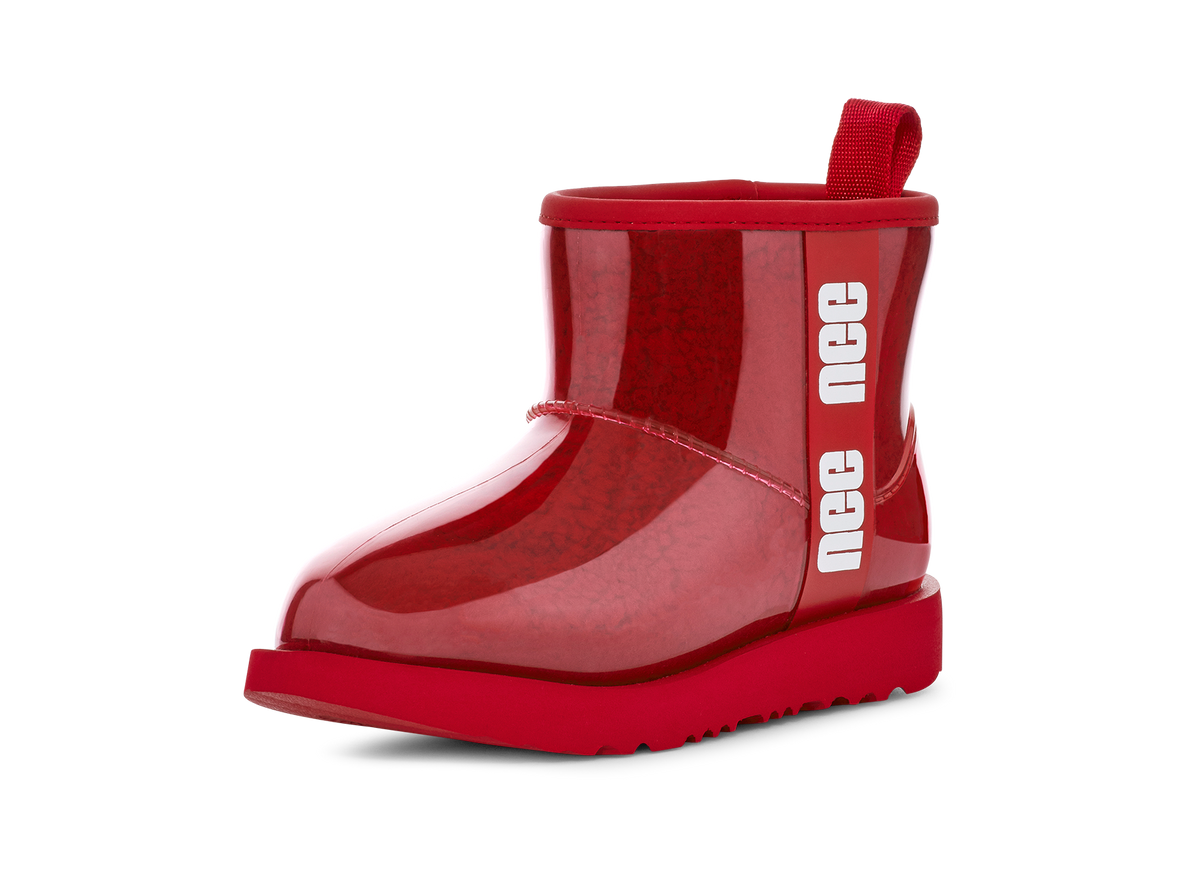UGG Classic Clear Mini Boot Samba Red
