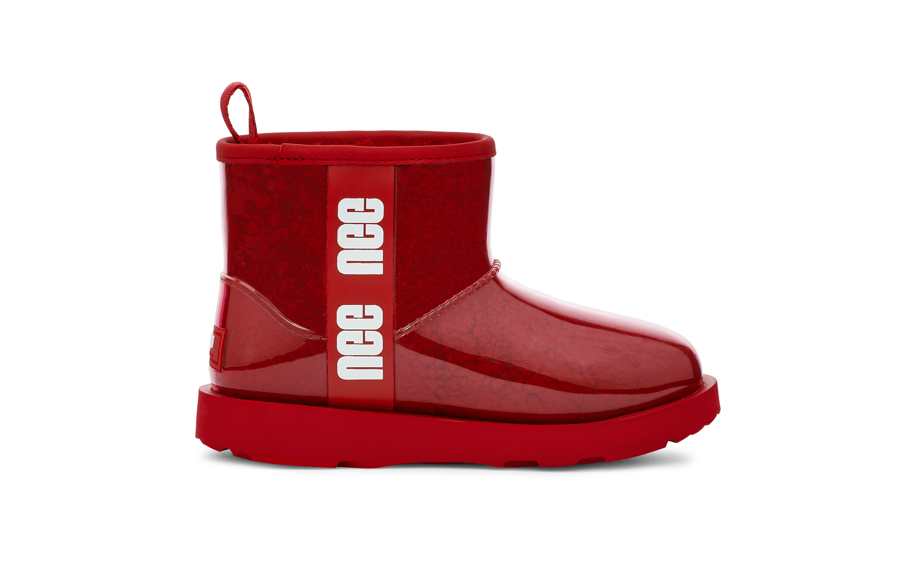 UGG Classic Clear Mini II Boot Samba Red (Kids), Samba Red (1112386K-SBR)