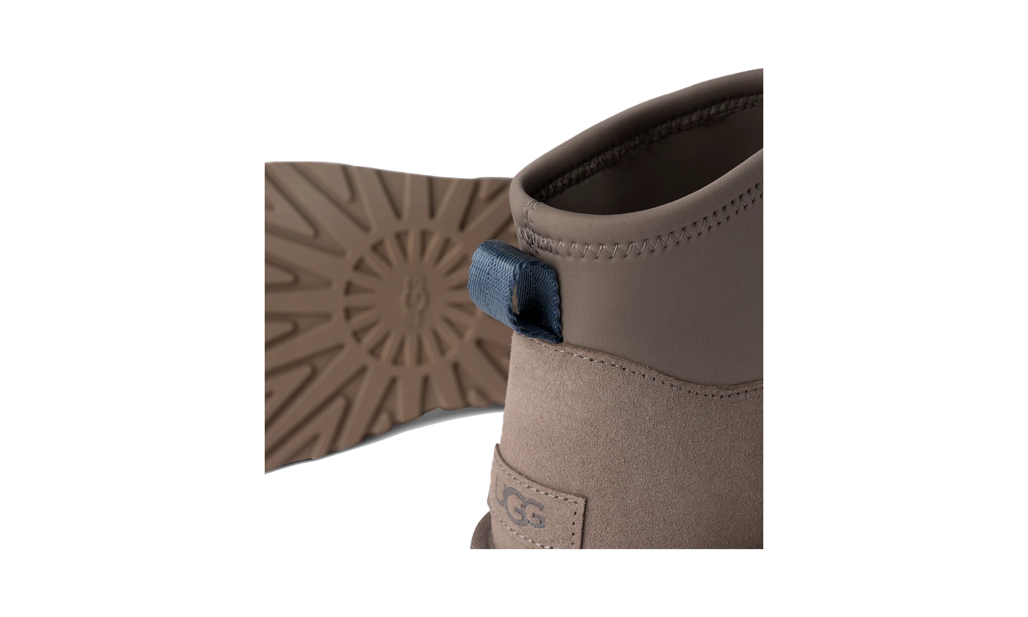 UGG Classic Mini Dipper Boot Smoke Plume