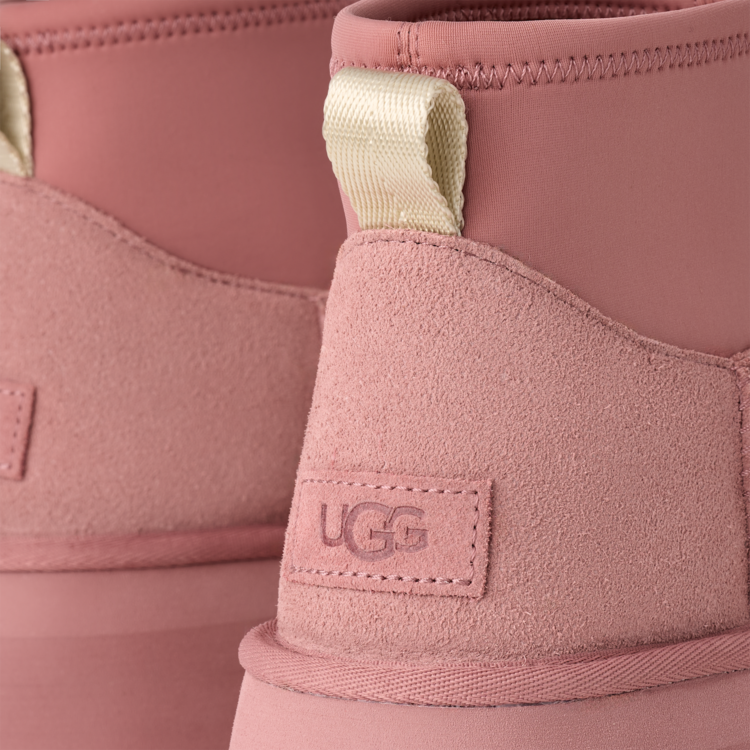 UGG Classic Mini Dipper Legwarmer Boot Pink Dawn