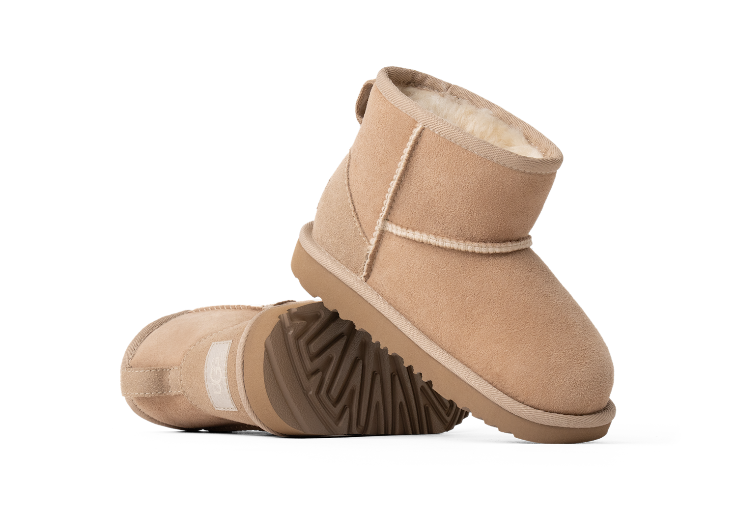UGG Classic Mini II Boot Sand (Toddler), Sand (1017715T-SAN)