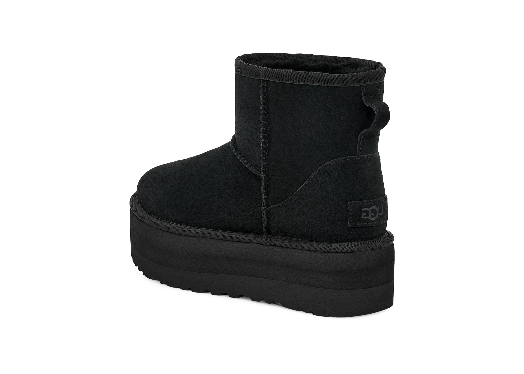 UGG Classic Mini Platform Boot Black, Black (1134991-BLK)
