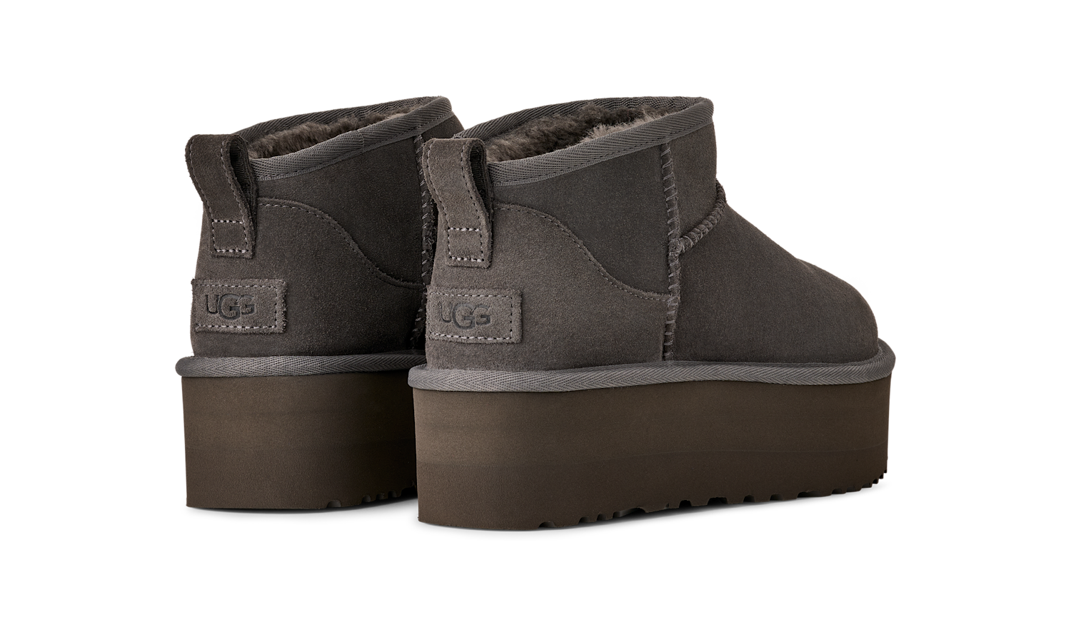UGG Classic Ultra Mini Platform Boot Charcoal, Charcoal (1135092-CHRC)