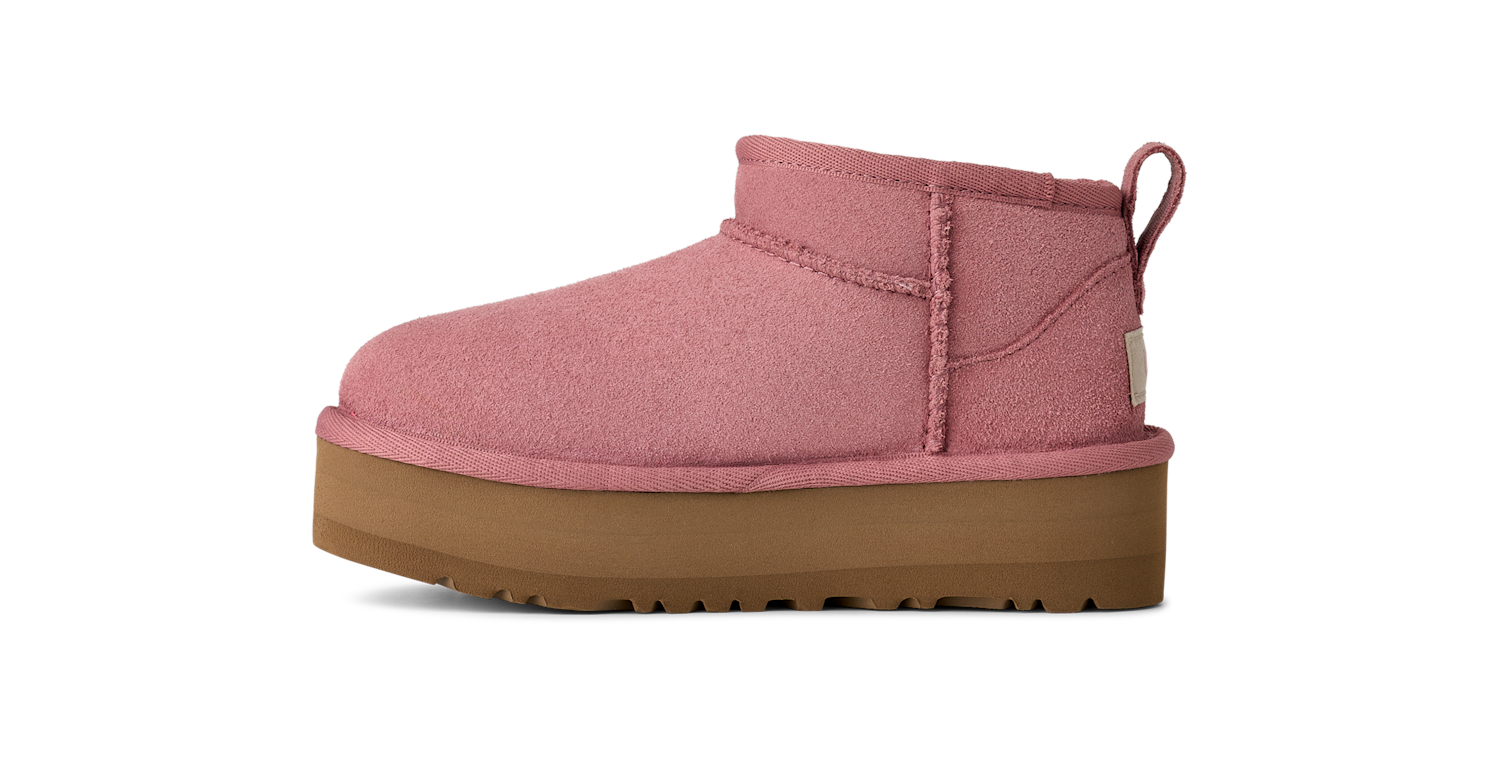 UGG Classic Ultra Mini Platform Boot Pink Dawn (Kids), Pink Dawn (1157791K-PDW)