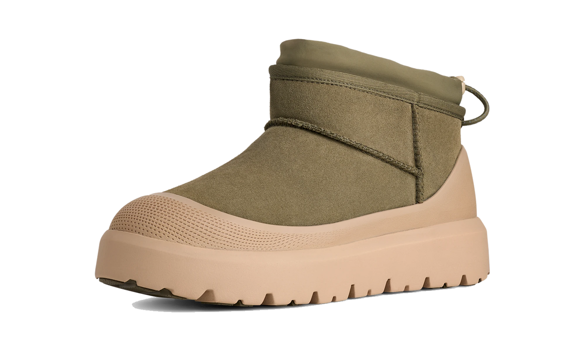 UGG Classic Ultra Mini Weather Hybrid Boot Burnt Olive Mustard Seed