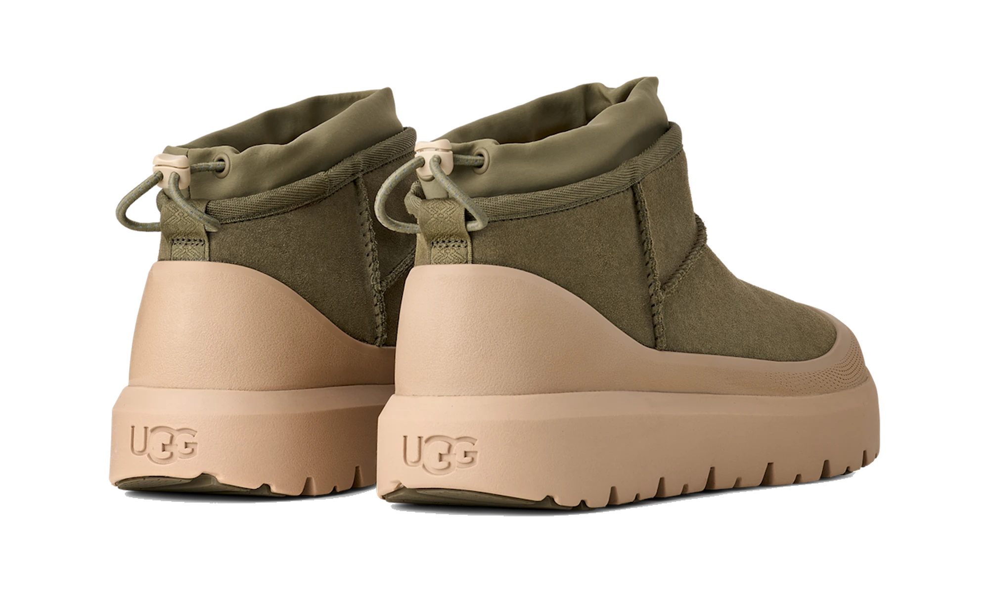 UGG Classic Ultra Mini Weather Hybrid Boot Burnt Olive Mustard Seed