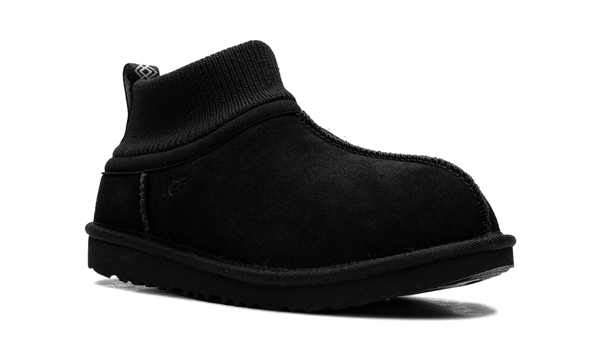 UGG Classic Ultra Stretch Cuff Slipper Black (Kids)