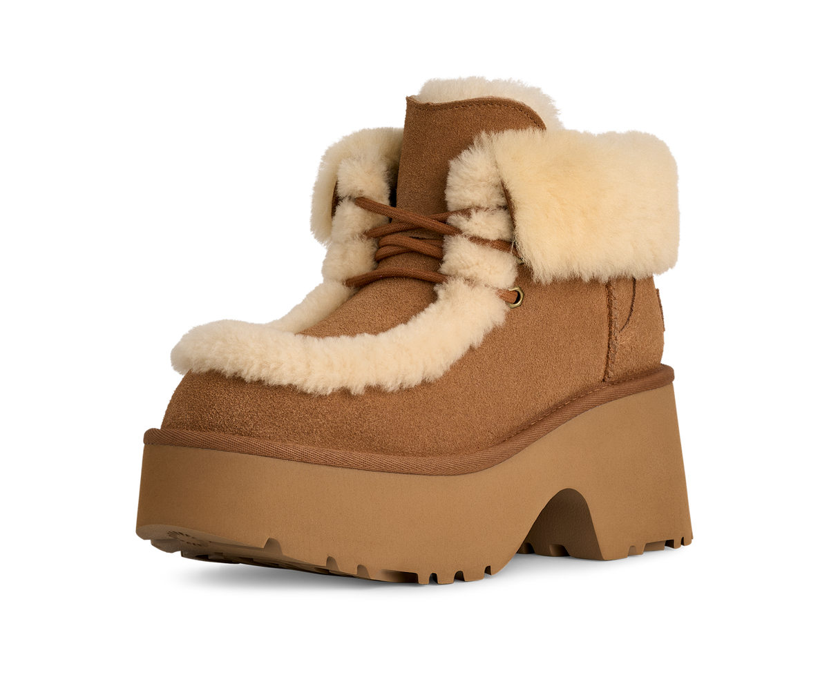 UGG Esmee Lace Up Boot Chestnut