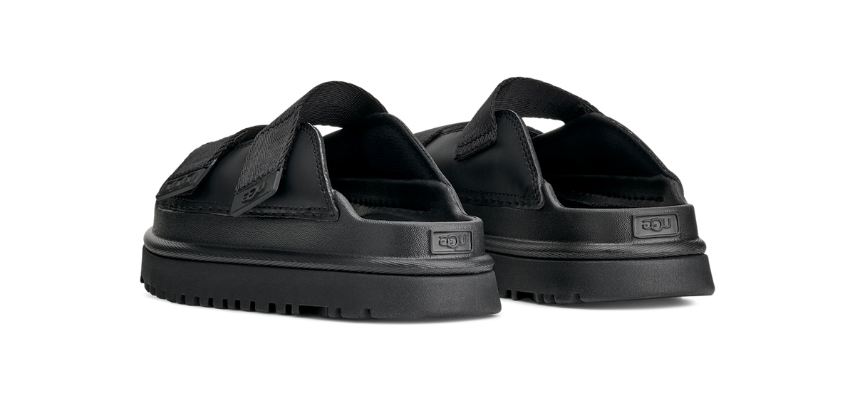 UGG GoldenGlow Slide Black (Kids)