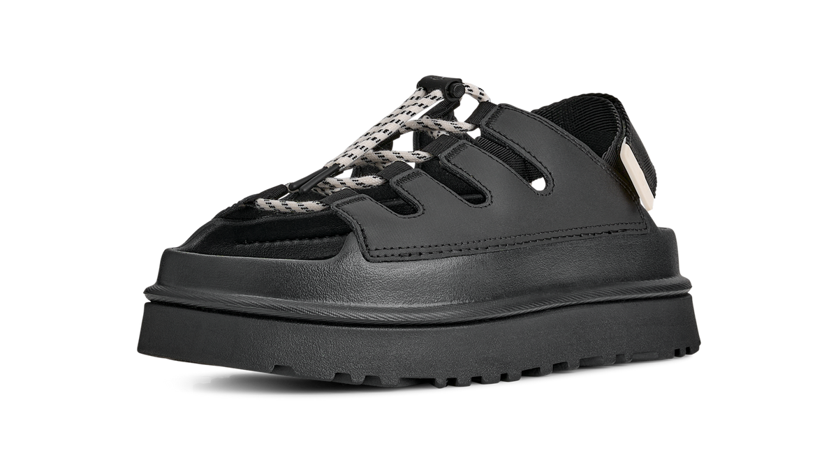 UGG GoldenGlow Toggle Sandal Black