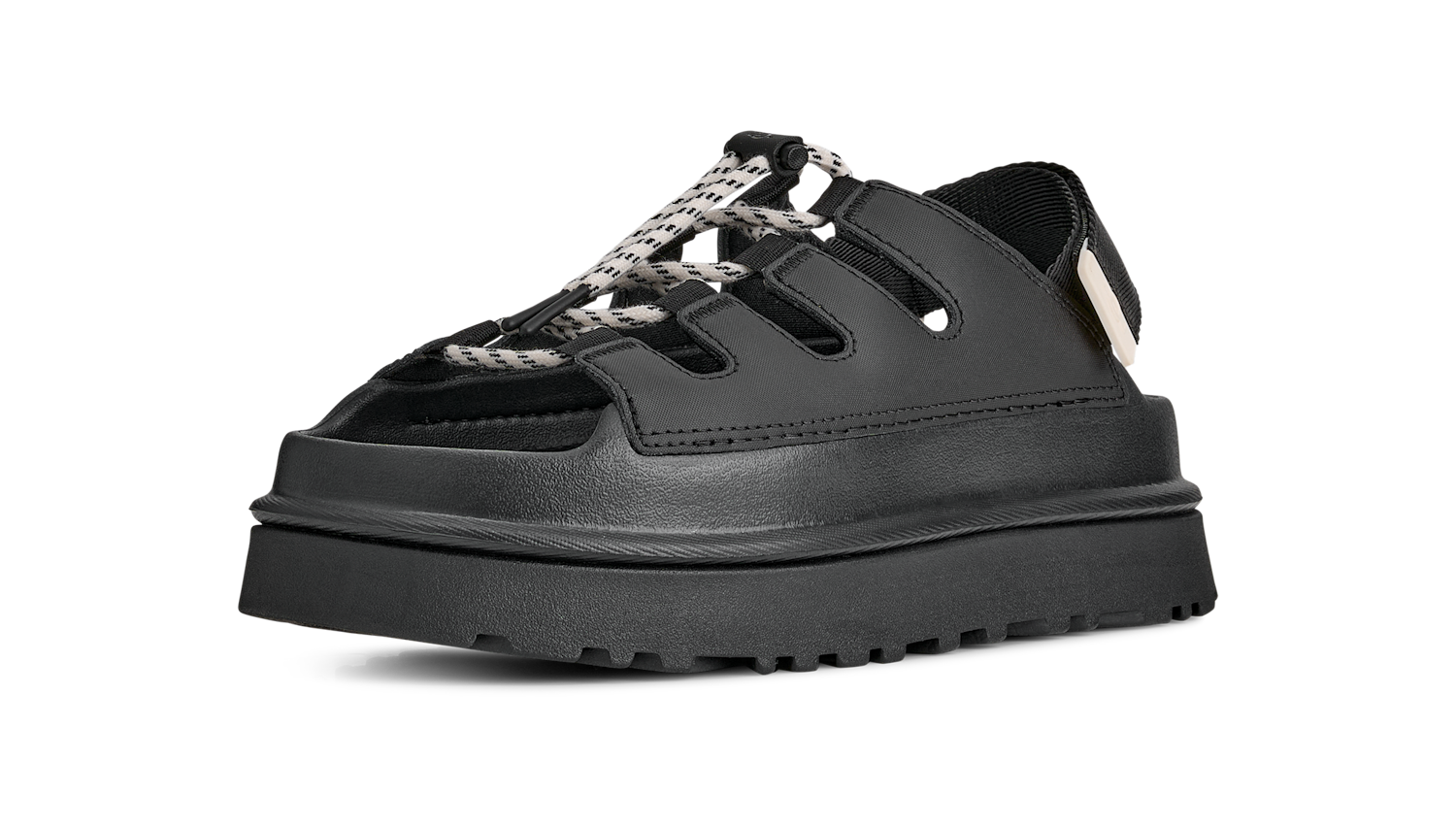 UGG GoldenGlow Toggle Sandal Black