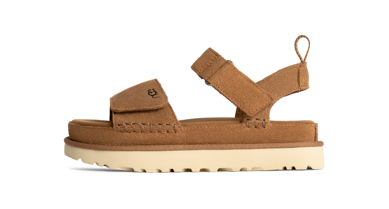 UGG Goldenstar Platform Sandal Chestnut, Chestnut (1136783-CHE)