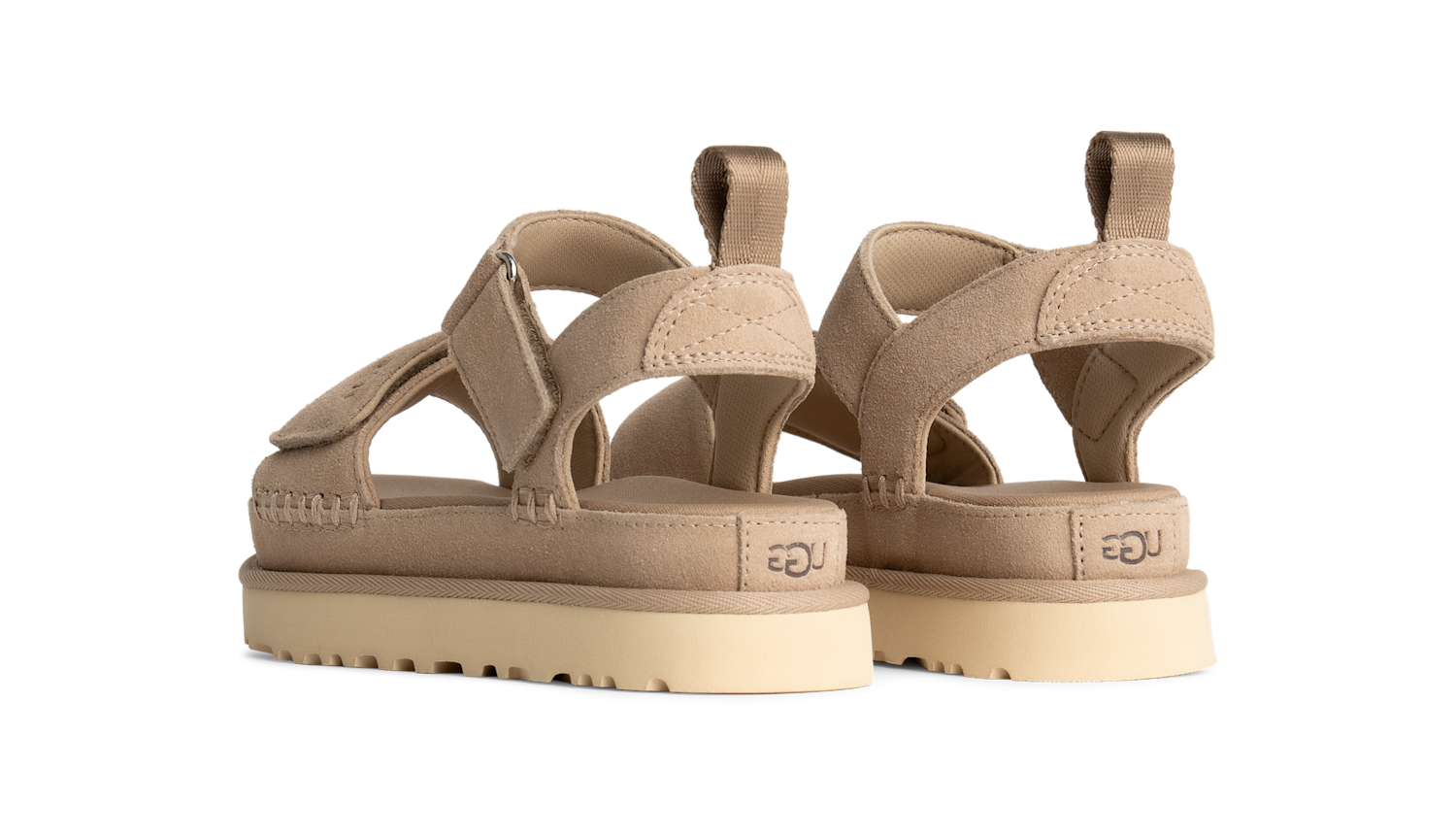 UGG Goldenstar Platform Sandal Sand, Sand (1136783-SAN)