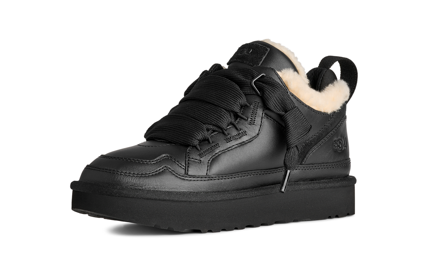 UGG Lowmel Leather Black, Black (1171537-BLK)