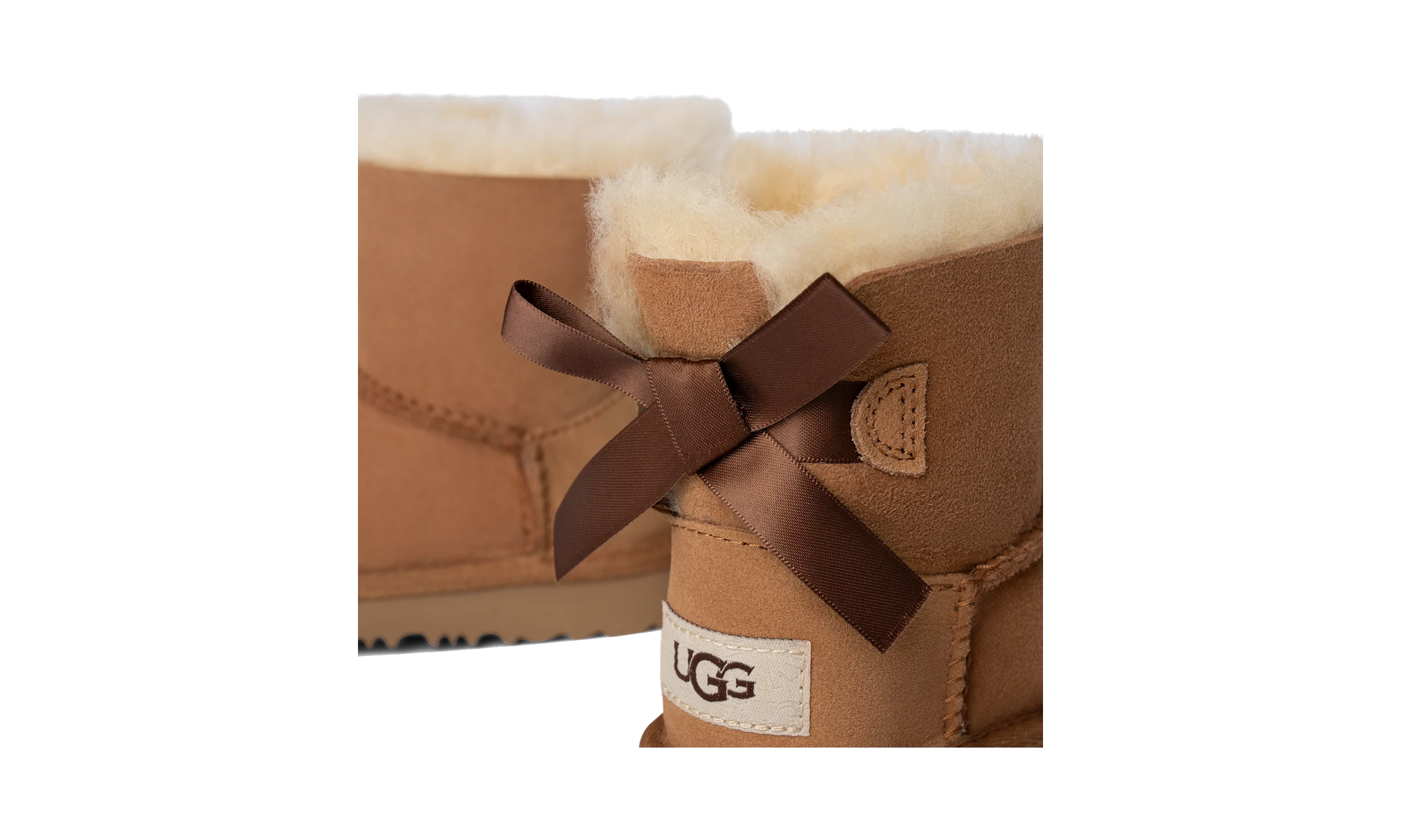 UGG Mini Bailey Bow II Boot Chestnut (Toddler)