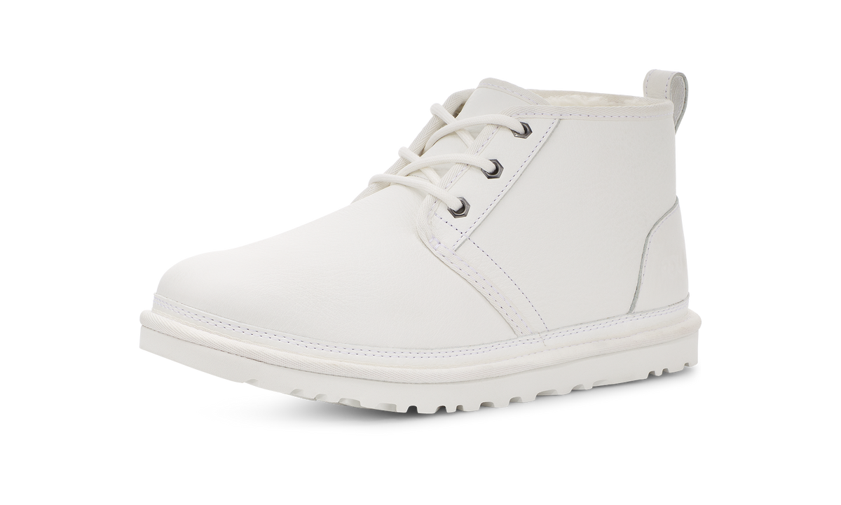 UGG Neumel Leather Boot White