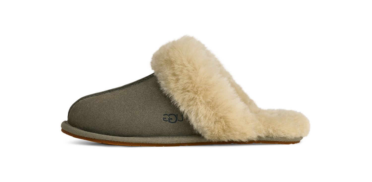UGG Scuffette II Slipper Moss Green Muted Brass, Moss Green/Muted Brass (1106872-MRNM)