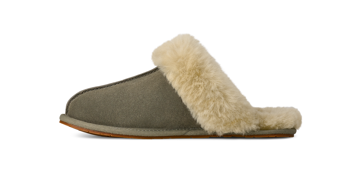UGG Scuffette II Slipper Moss Green Muted Brass, Moss Green/Muted Brass (1106872-MRNM)