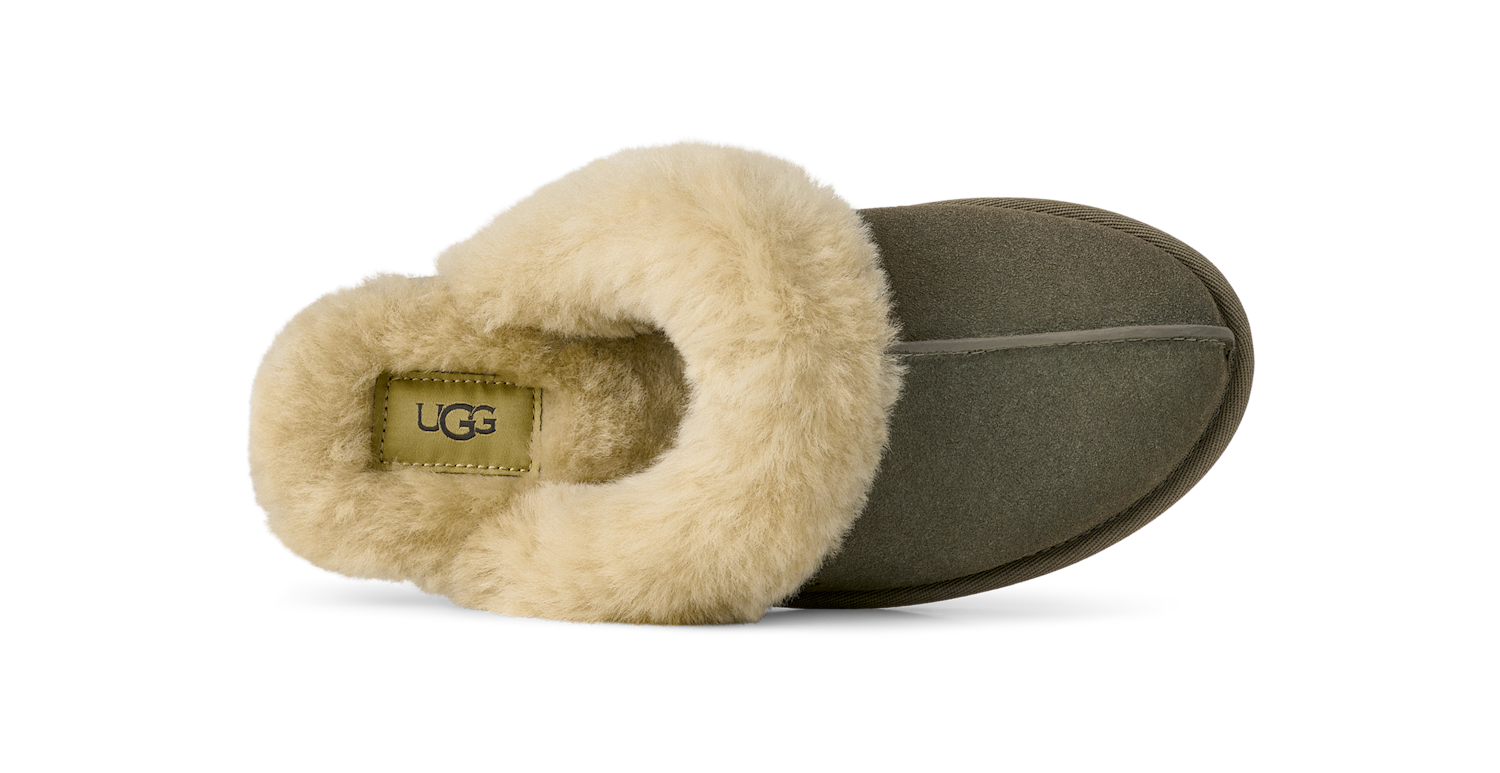 UGG Scuffette II Slipper Moss Green Muted Brass, Moss Green/Muted Brass (1106872-MRNM)