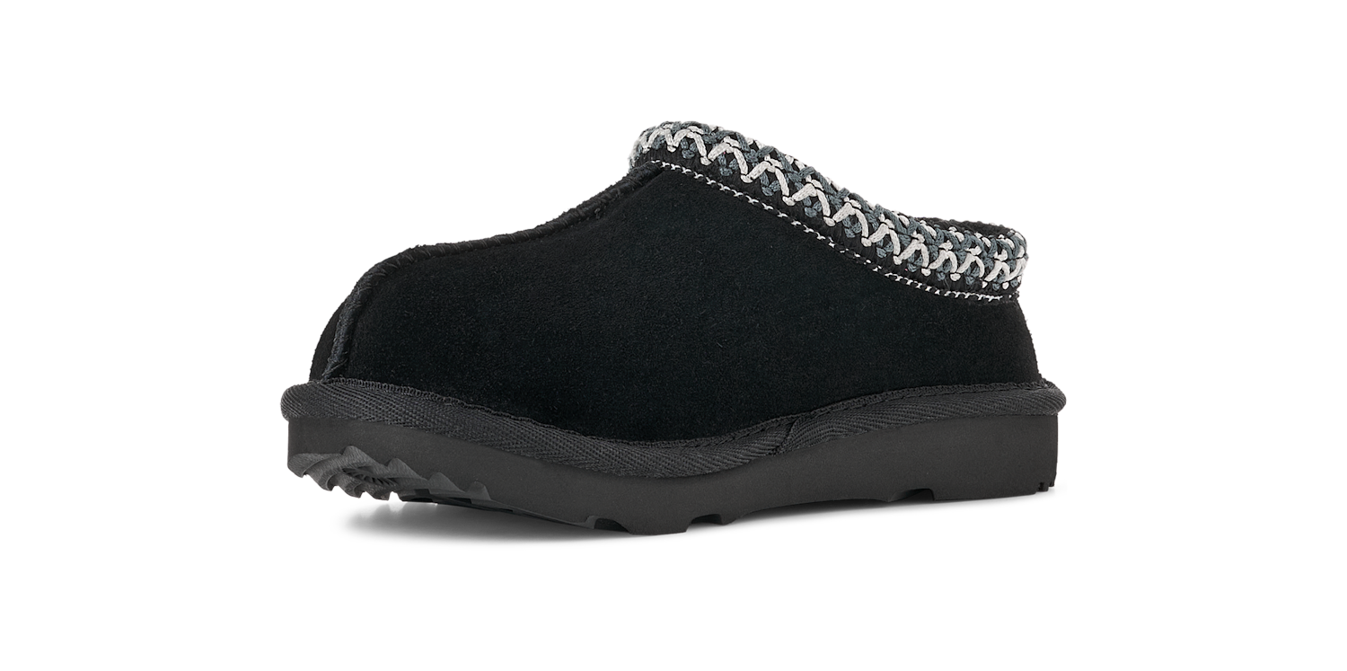UGG Tasman II Slipper Black (Kids), Black (1019066K-BLK)