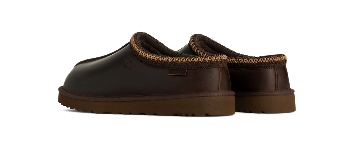 UGG Tasman LTHR Regen Slipper Ironwood