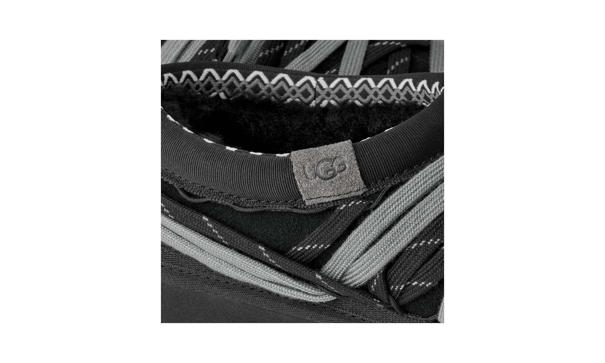 UGG Tasman Lace Slipper Black