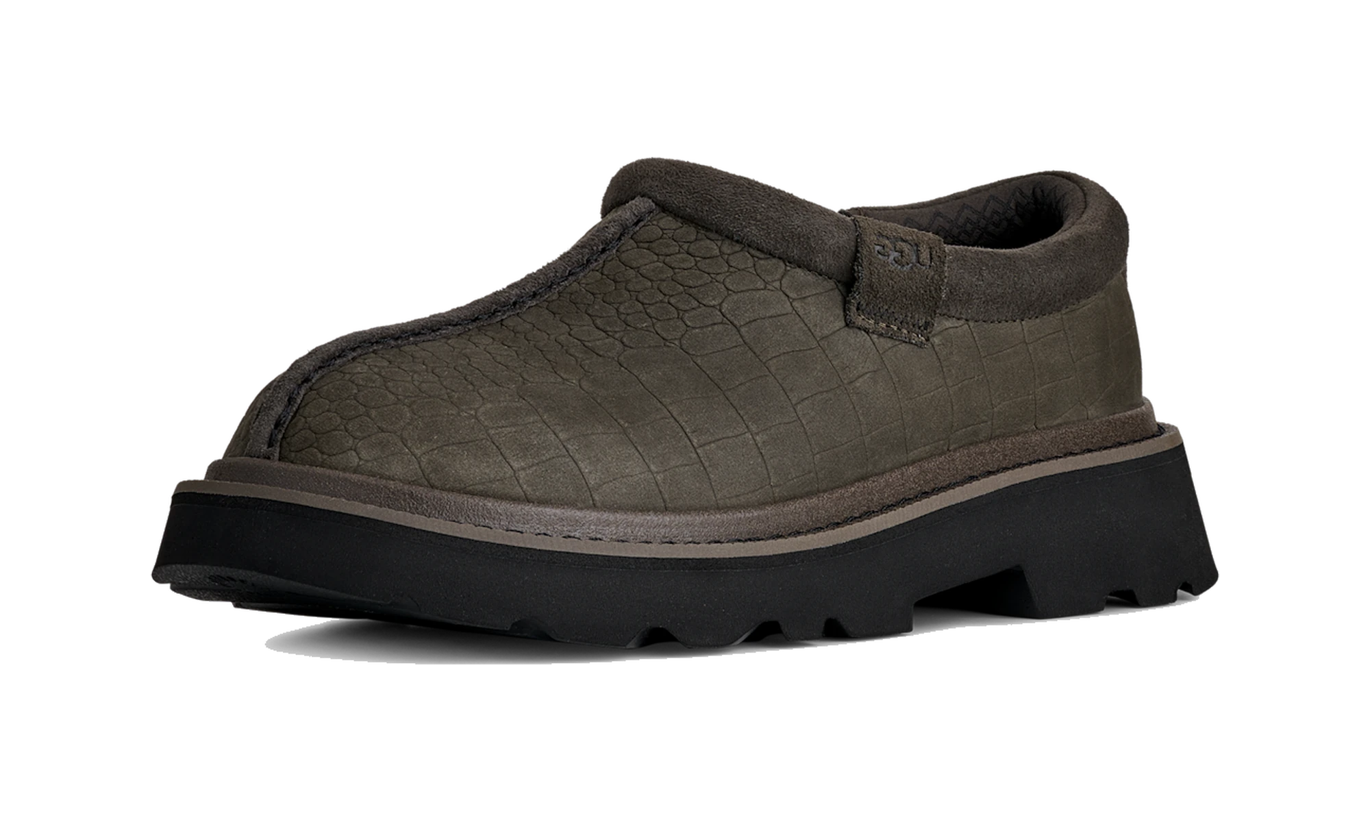 UGG Tasman Lug Embossed Dense Smoke