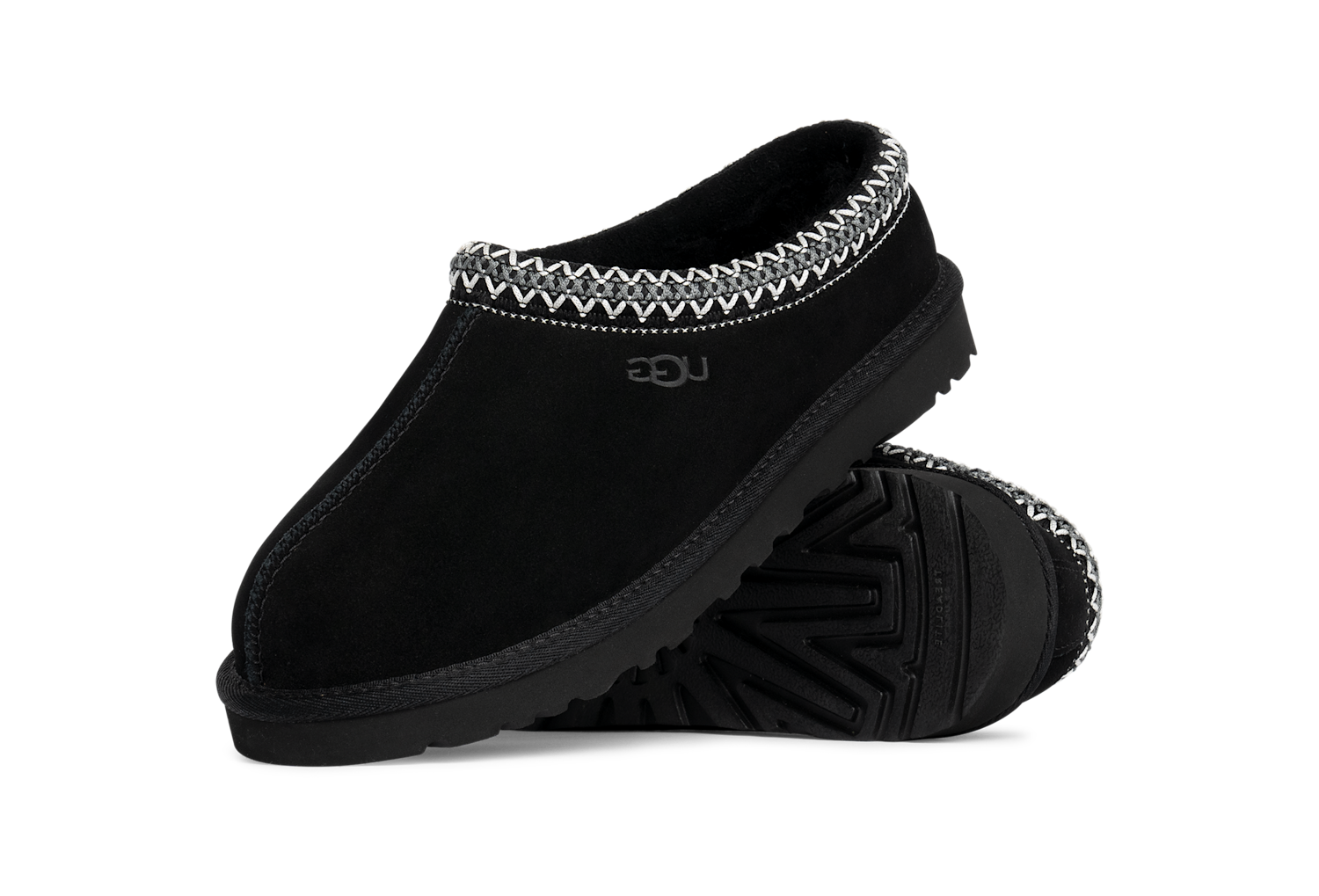 UGG Tasman Slipper Black, Black (5950-BLK / 5955-BLK / 1174671-BLK)