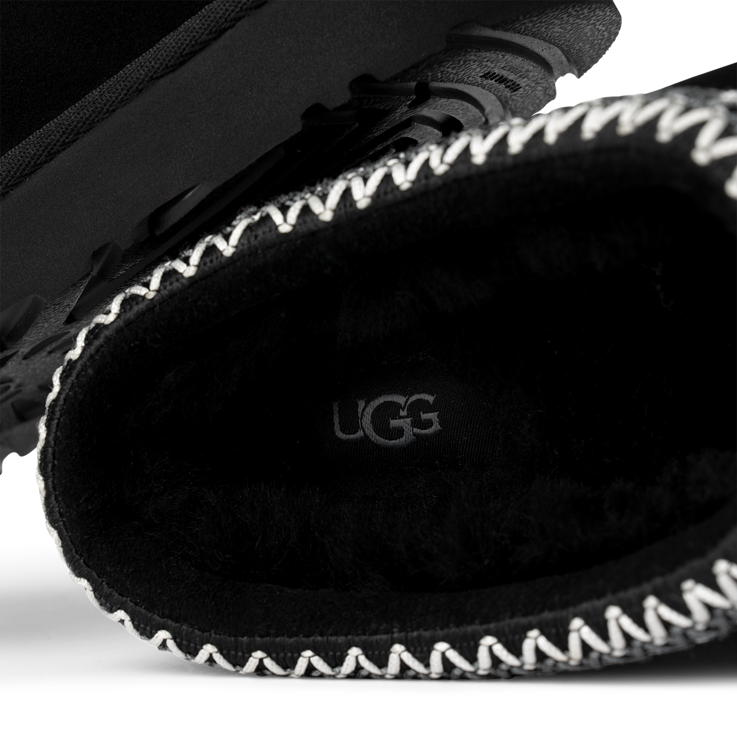 UGG Tasman Slipper Black, Black (5950-BLK / 5955-BLK / 1174671-BLK)