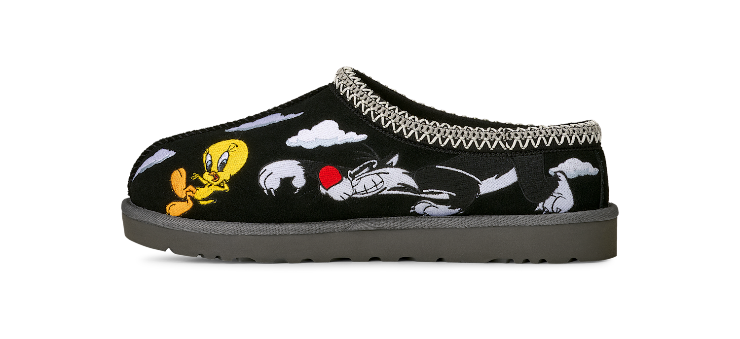 UGG Tasman Slipper Palace x Looney Tunes Black