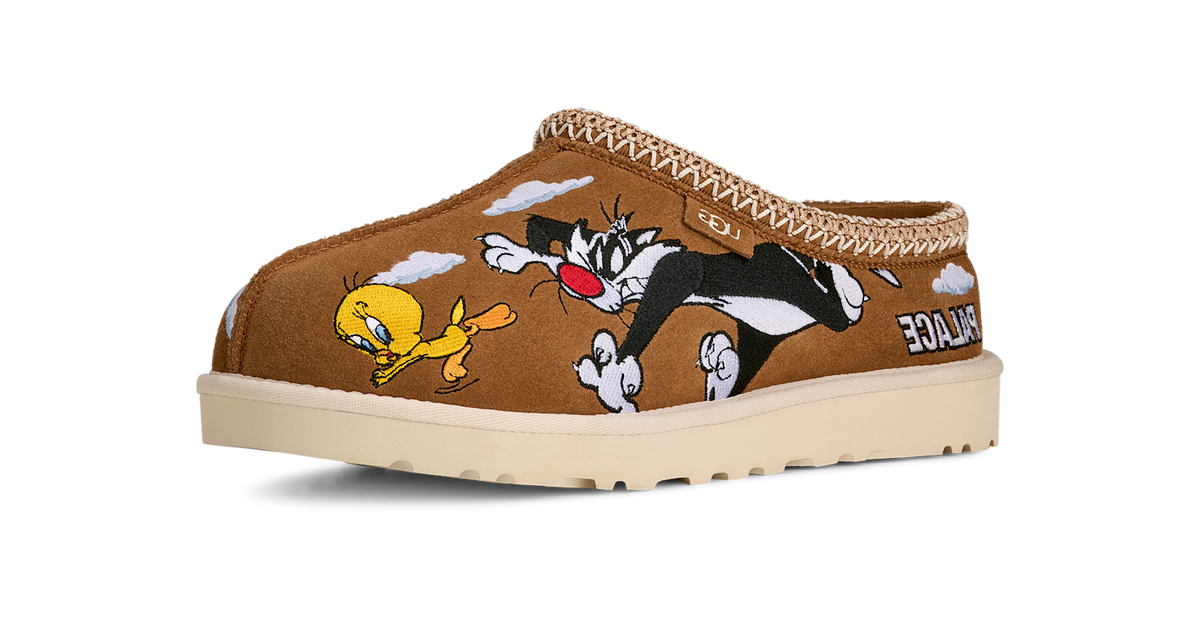 UGG Tasman Slipper Palace x Looney Tunes Chestnut