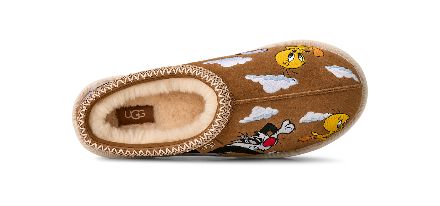 UGG Tasman Slipper Palace x Looney Tunes Chestnut