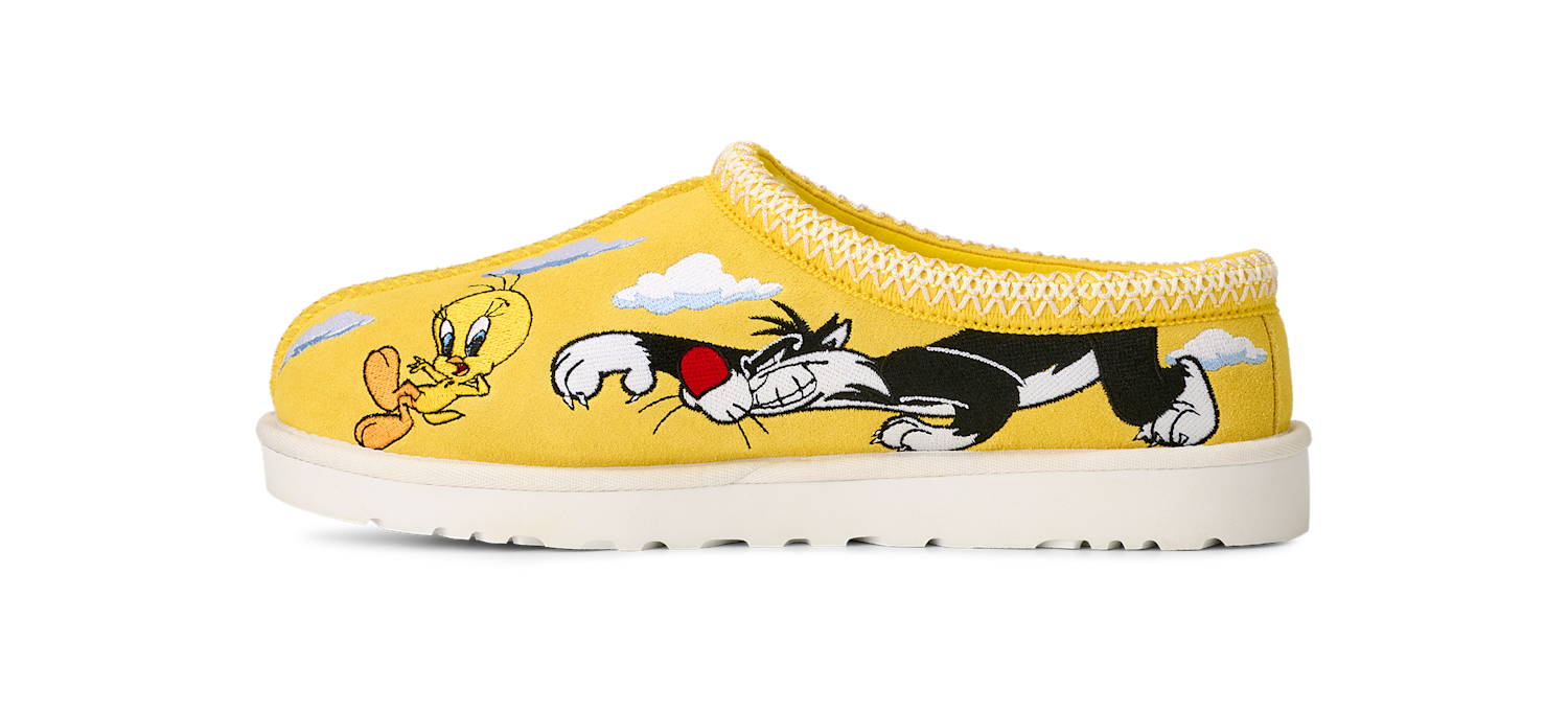 UGG Tasman Slipper Palace x Looney Tunes Yellow