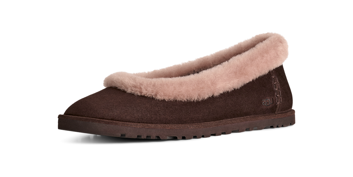 UGG Zora Ballet Flat Dusted Cocoa