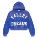 Vale Forever Classico Zip Up Hoodie Sapphire
