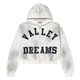 Vale Forever Classico Zip Up Hoodie White