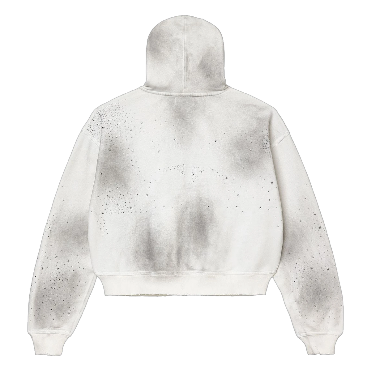 Vale Forever Classico Zip Up Hoodie White