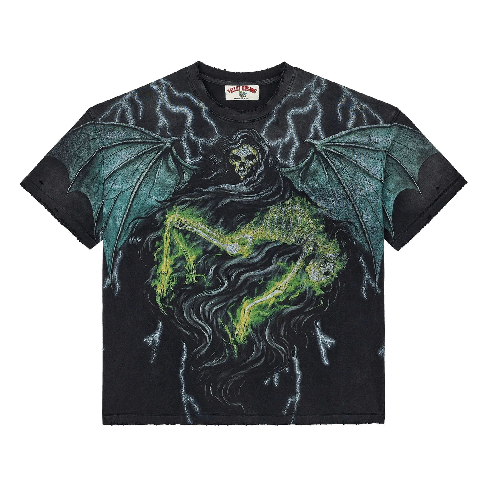 Vale Forever Grim Big T-shirt Black