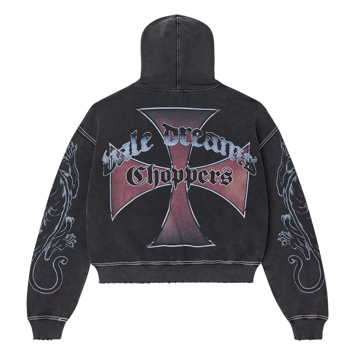 Vale Forever Hardy Boyz Zip Up Hoodie Black