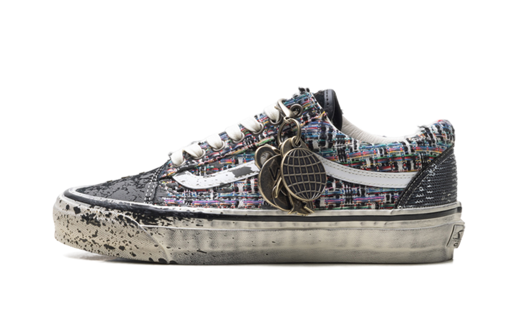 Vans Premium Old Skool Charms Black Grey