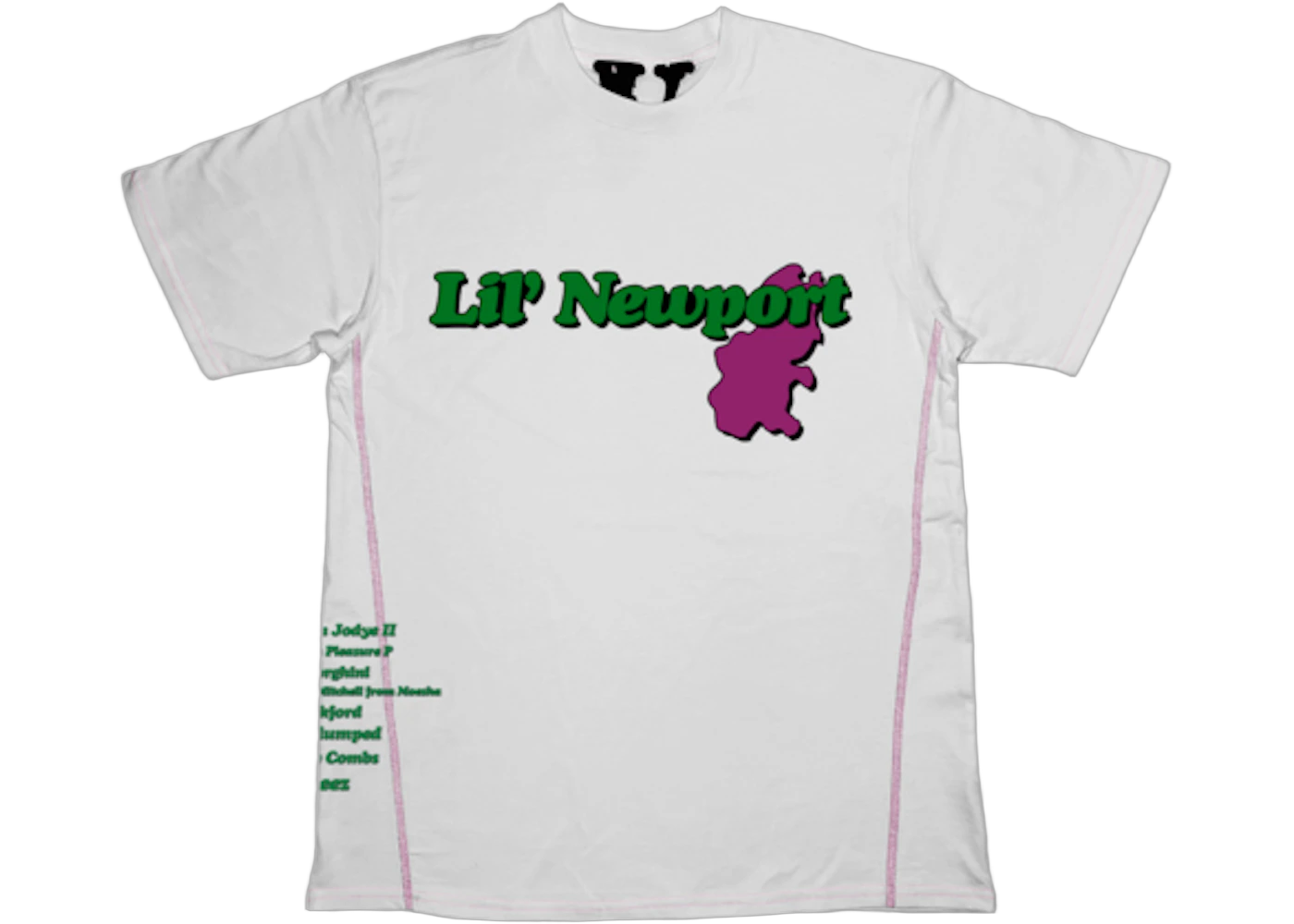 Vlone Yams Day Lil Newport T-shirt White
