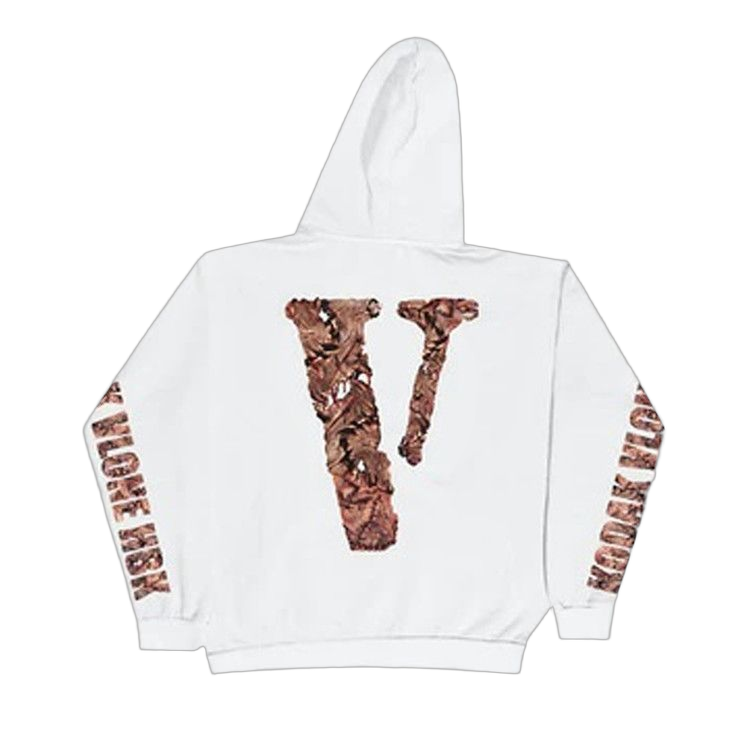 Vlone x Kodak Black Zombie Hoodie White