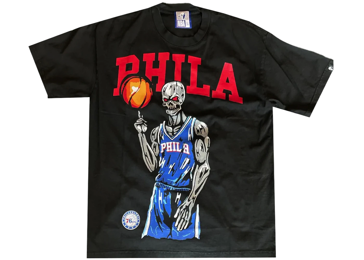 Warren Lotas Philadelphia 76ers Spinner 2.0 T-Shirt Black