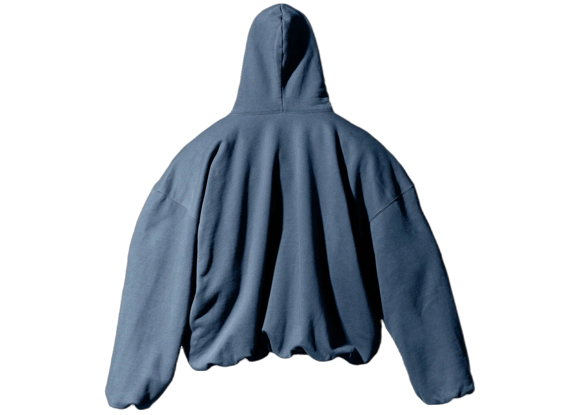 Yeezy Gap Logo Hoodie Dark Blue