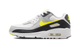 Nike Air Max 90 Off-White/Dark Smoke Grey/Light Smoke Grey/Sonic Yellow