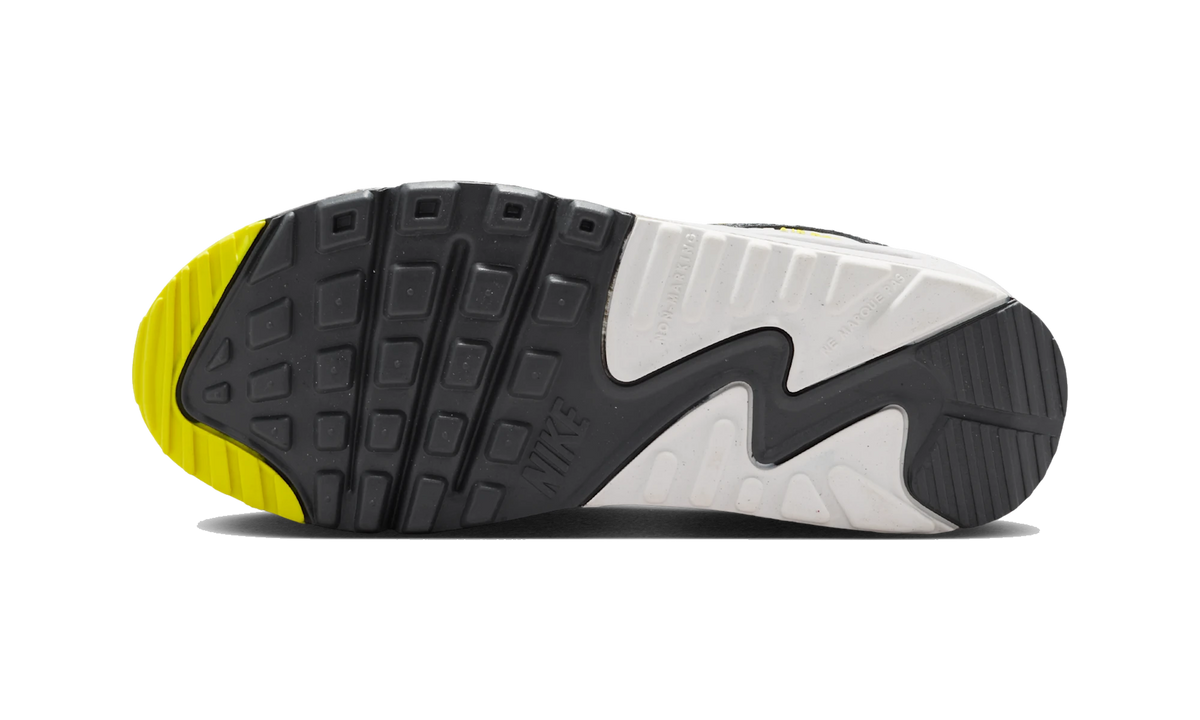 Nike Air Max 90 Off-White/Dark Smoke Grey/Light Smoke Grey/Sonic Yellow