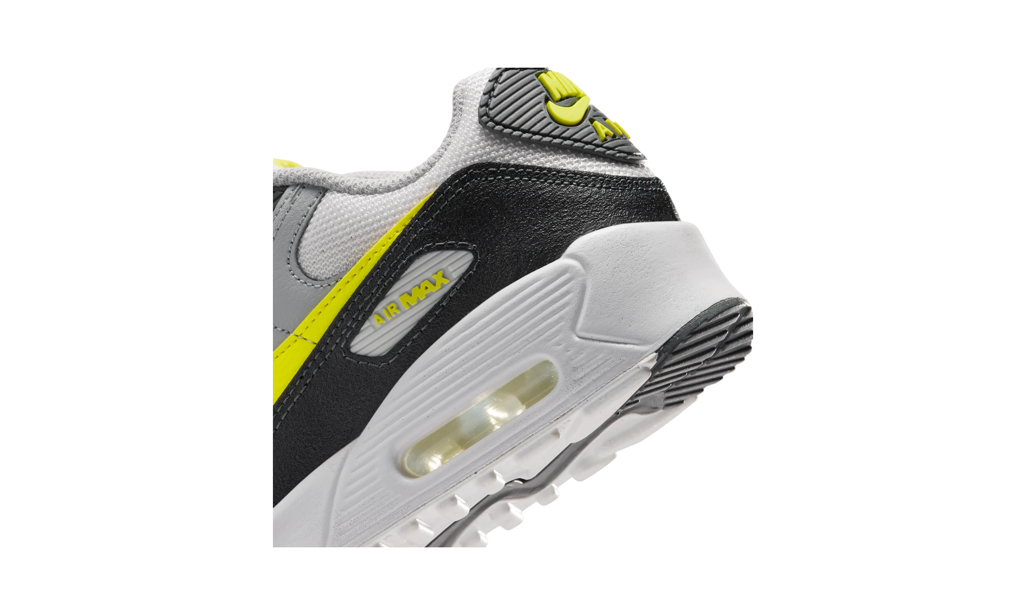 Nike Air Max 90 Off-White/Dark Smoke Grey/Light Smoke Grey/Sonic Yellow
