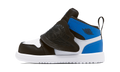 Sky Air Jordan 1 Baby and Toddler Shoe White/Black/Sport Blue